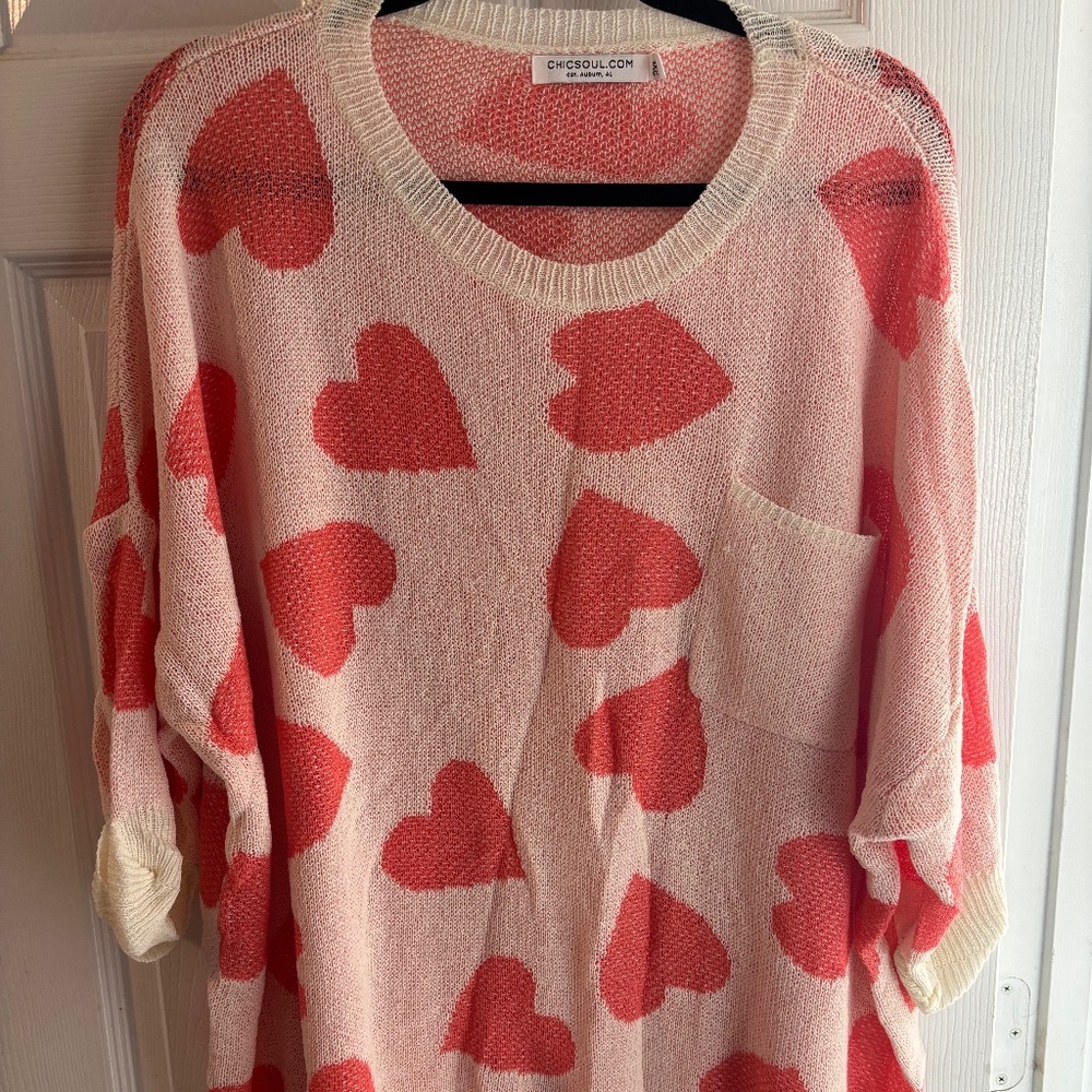 Chic Soul Valentine sweater